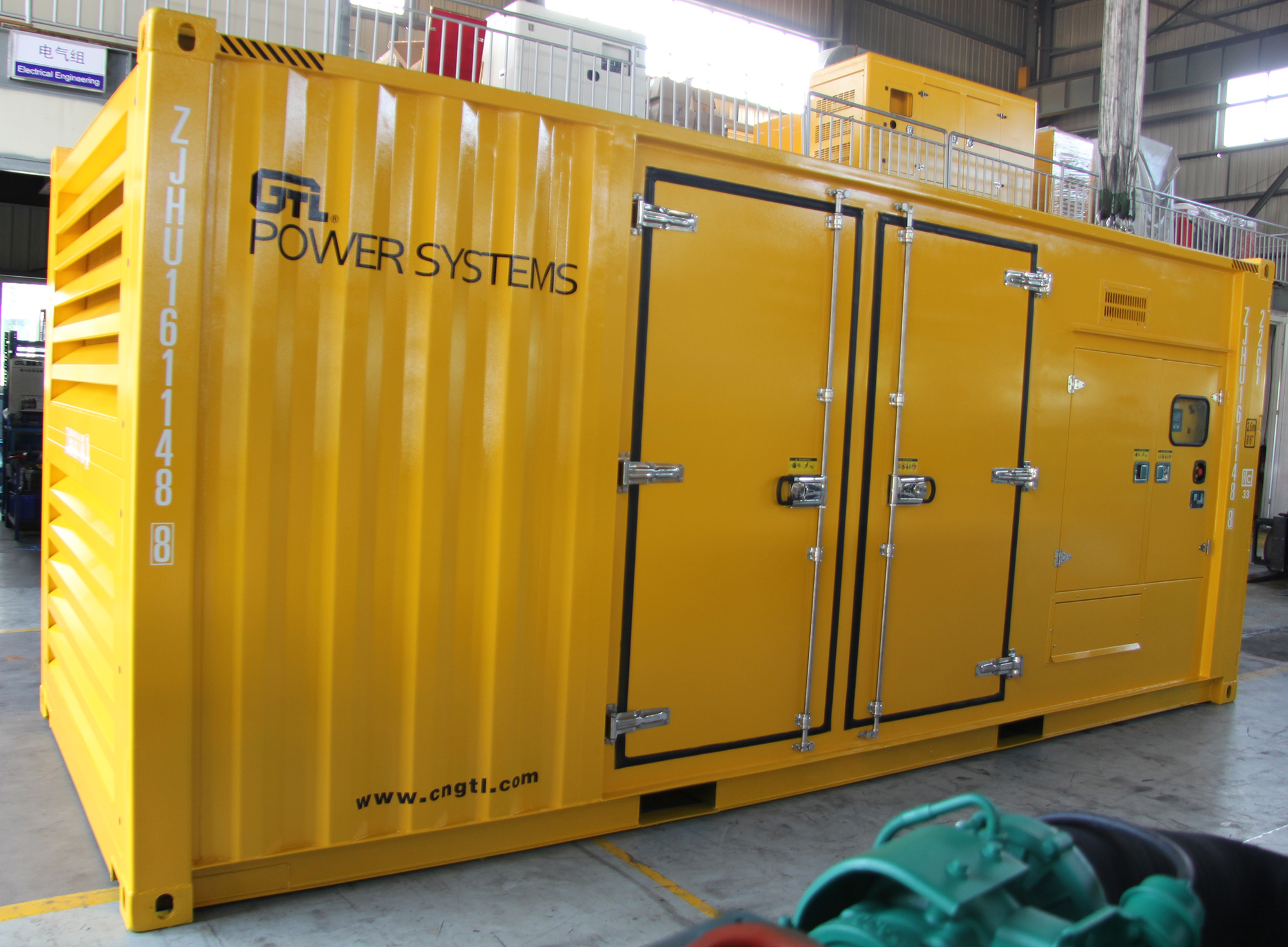 generatore diesel continuo 600kw containerizzato